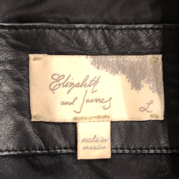 Elizabeth & James: Studded Leather Vest - Picture 3 of 8